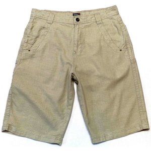 Royal Robbins Ensenada Linen Rayon Blend Shorts Mens Size 38